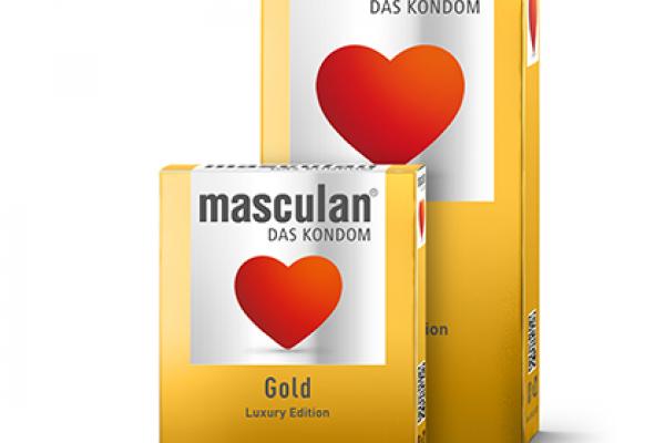 PRESERVATIFS MASCULAN GOLD EN LATEX PAR 3