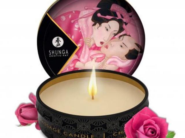 PETITE CHANDELLE DE MASSAGE DE SHUNGA