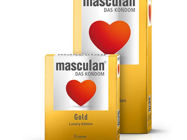 PRESERVATIFS MASCULAN GOLD EN LATEX PAR 3