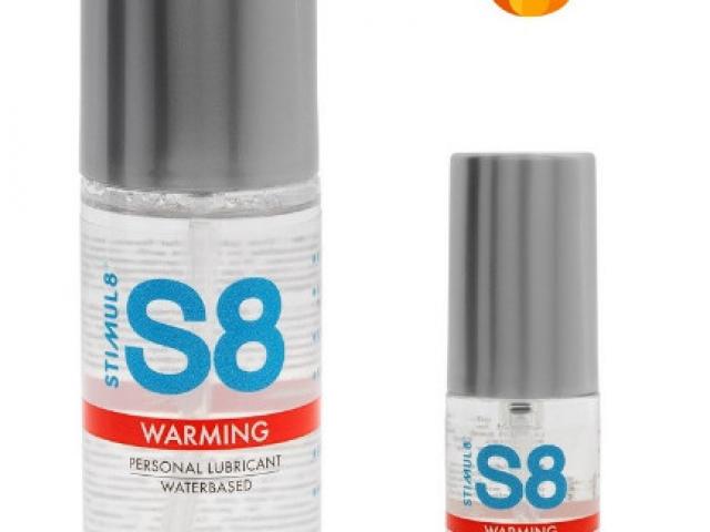 LUBRIFIANT DE LA MARQUE S8 EFFET CHAUD -  125ML