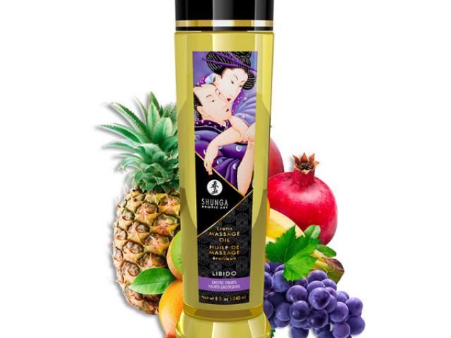 HUILE DE MASSAGE EROTIQUE IRRESISTIBLE DE SHUNGA 