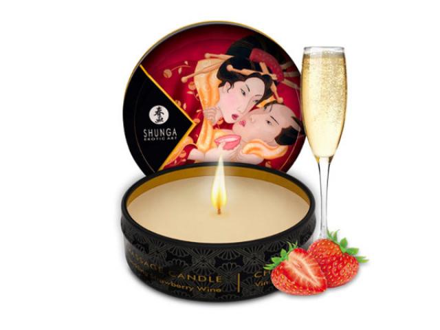 PETITE CHANDELLE DE MASSAGE DE SHUNGA